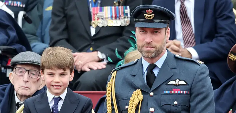 Prince Louis and Prince William