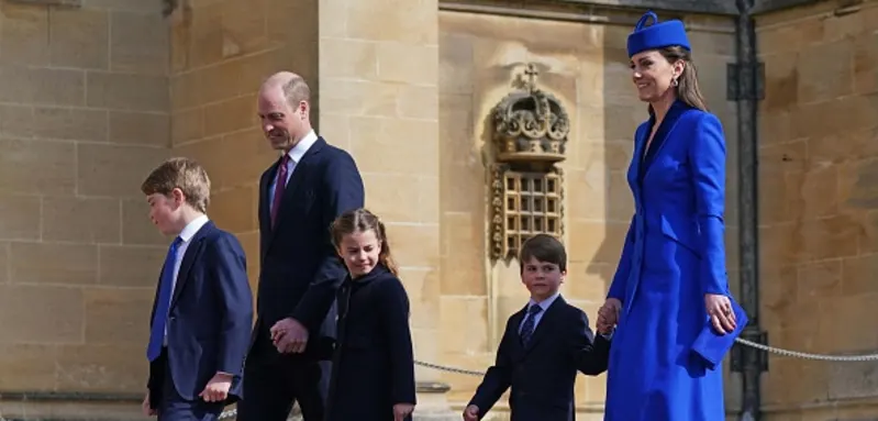 BRITAIN-ROYALS-EASTER