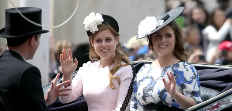 Princess Beatrice and Princess Eugenie