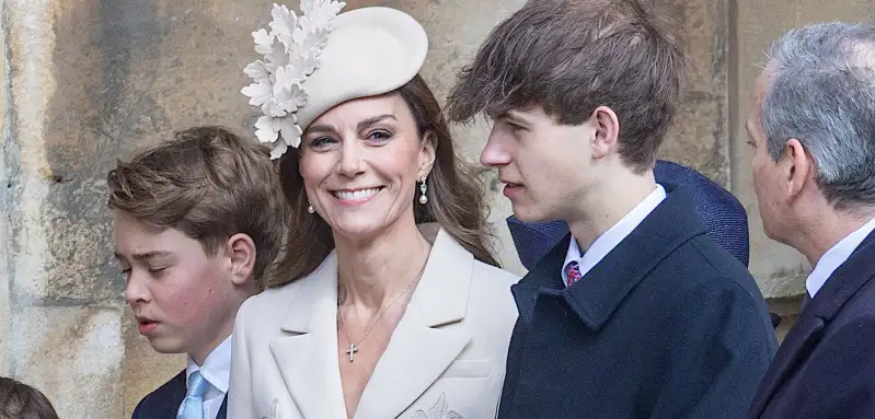 Princess Kate and James Mountbatten-Windsor