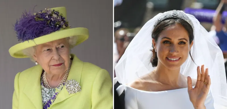 Queen Elizabeth II and Meghan Markle