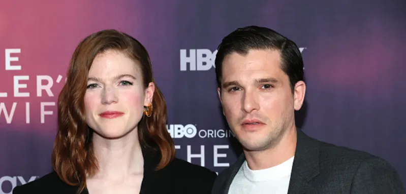 Rose Leslie and Kit Harington