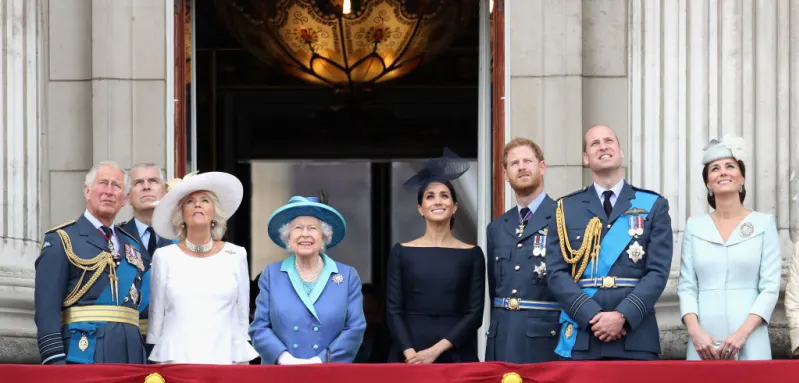 Members Of The Royal Family Attend Events To Mark The Centenary Of The RAF