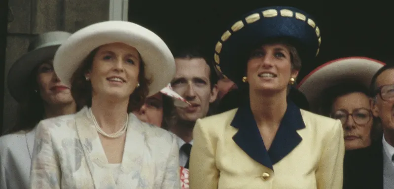 Sarah Ferguson and Princess Diana