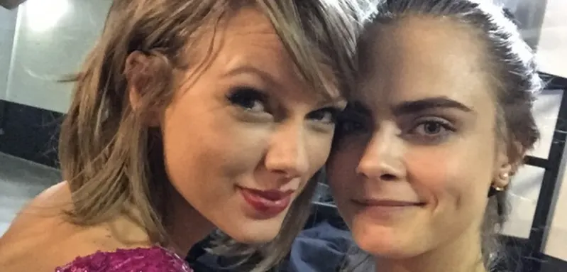 Taylor Swift and Cara Delevingne