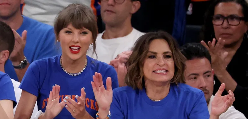 Taylor Swift and Mariska Hargitay