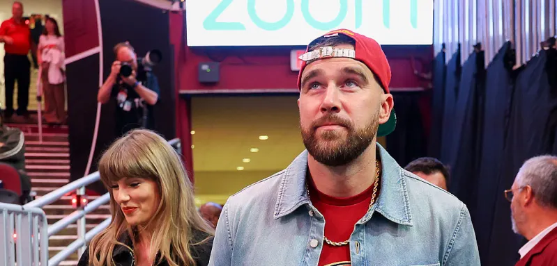 Taylor Swift and Travis Kelce
