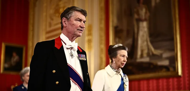 Timothy Laurence and Princess Anne