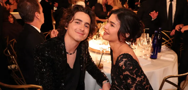 Timothée Chalamet and Kylie Jenner