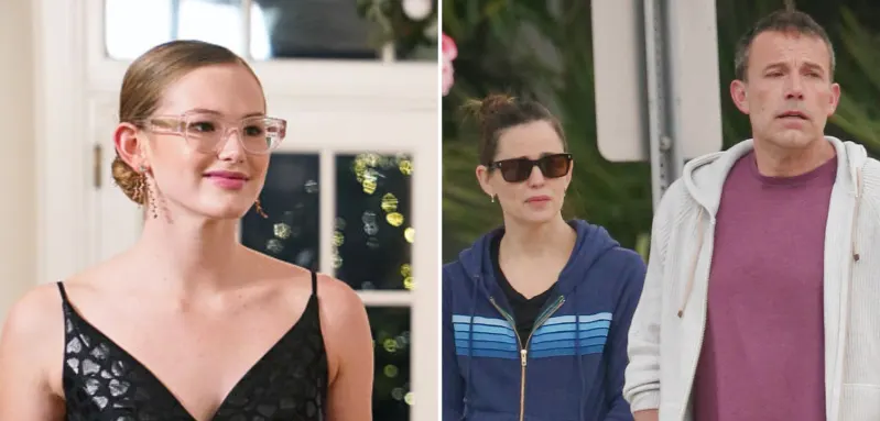 Violet Affleck, Jennifer Garner, Ben Affleck