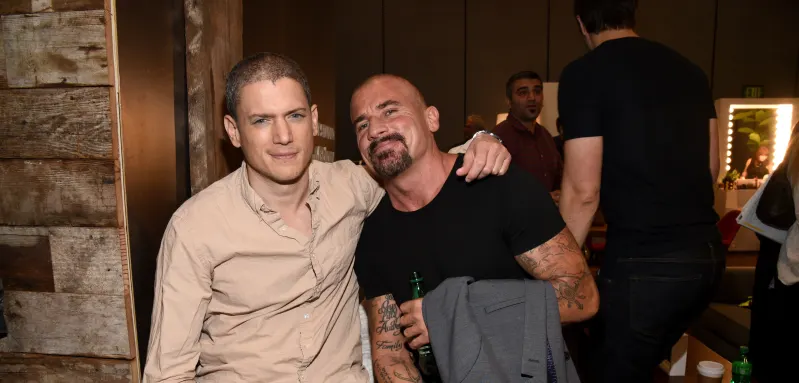 Wentworth Miller and Dominic Purcell