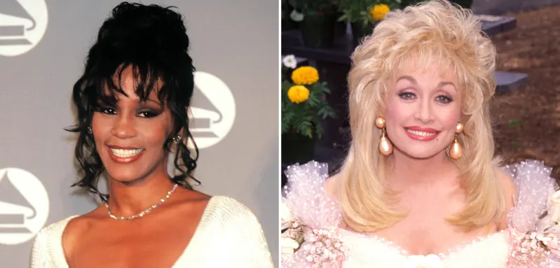 Whitney Houston and Dolly Parton