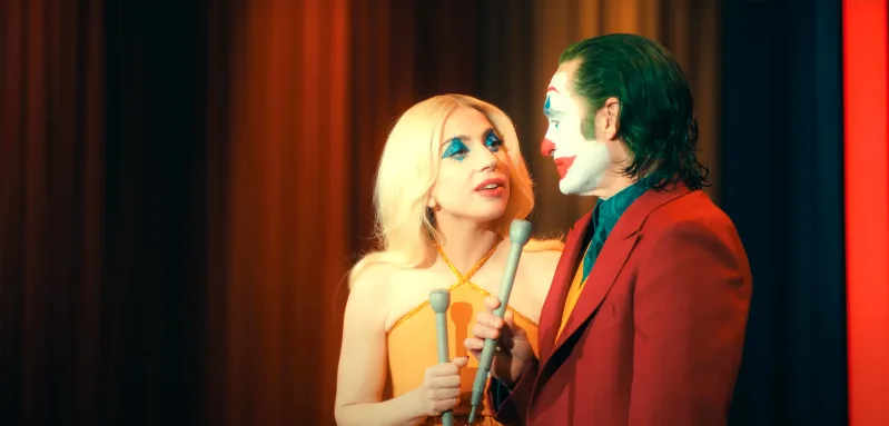 Lady Gaga and Joaquin Phoenix 