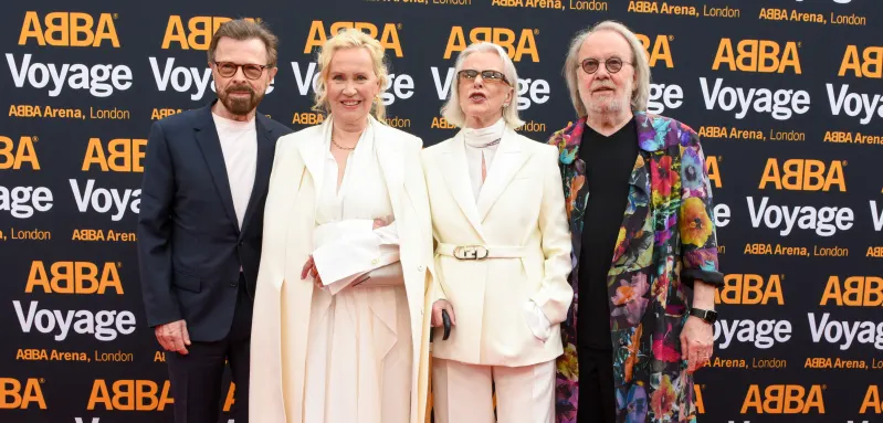 ABBA : Björn Ulvaeus, Agnetha Fältskog, Anni-Frid Lyngstad and Benny Andersson