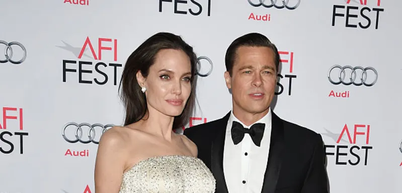 Angelina Jolie and Brad Pitt