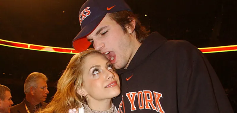 Brittany Murphy and Ashton Kutcher