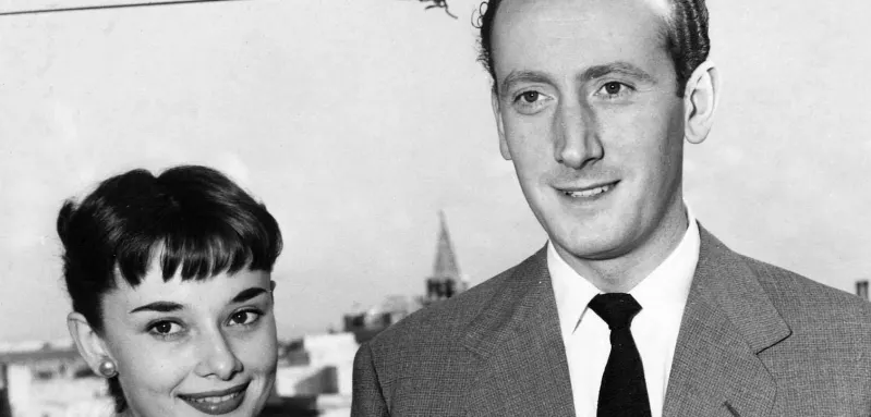 Audrey Hepburn and James Hanson