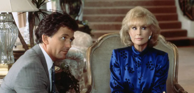 Patrick Duffy, Barbara Eden in 'Dallas'