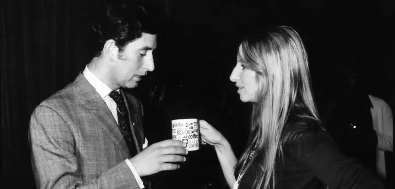 Prince Charles and Barbra Streisand