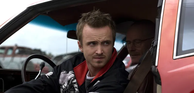 Aaron Paul and Bryan Cranston in 'Breaking Bad'