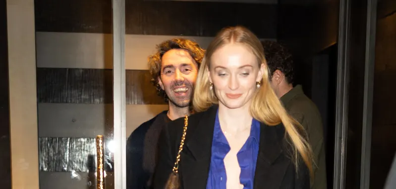 Sophie Turner and Peregrine Pearson