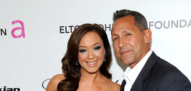 Leah Remini and Angelo Pagan