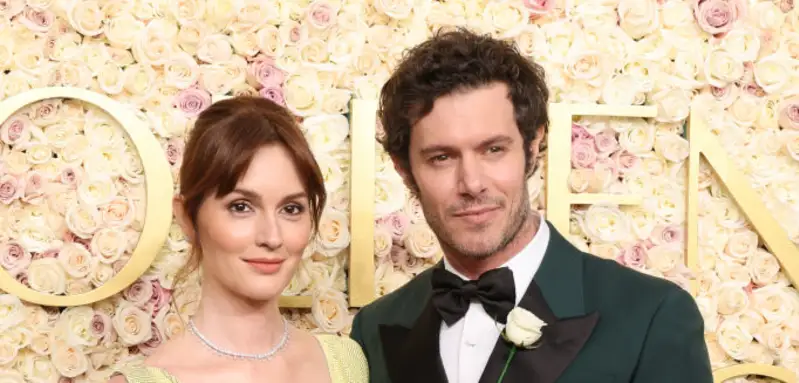Leighton Meester and Adam Brody
