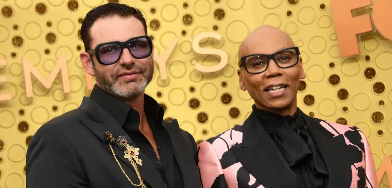 Georges LeBar and RuPaul 