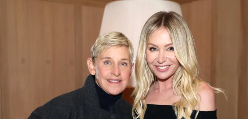 Ellen DeGeneres and Portia de Rossi