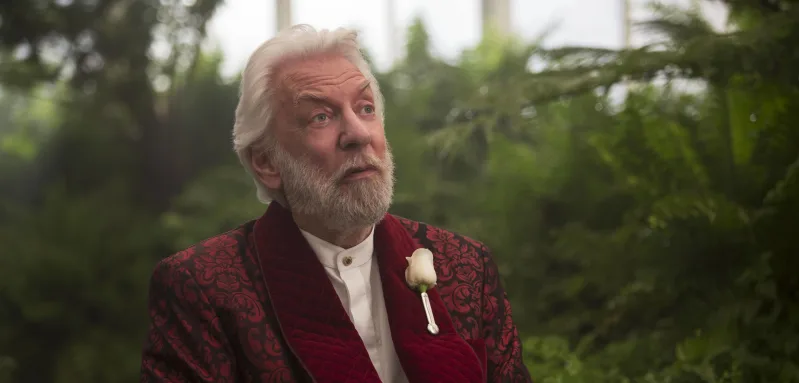 Donald Sutherland in 'The Hunger Games: Mockingjay - Part2'