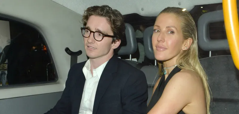 Ellie Goulding and Caspar Jopling