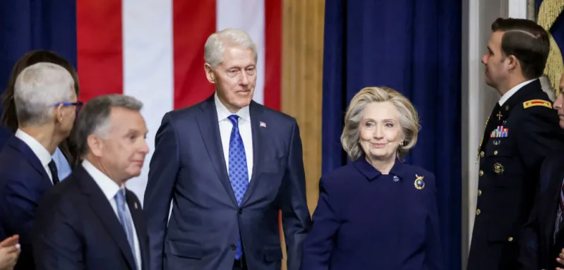 Bill Clinton and Hilary Clinton
