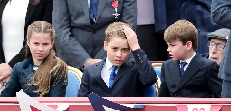 Princess Charlotte, Prince George, Prince Louis