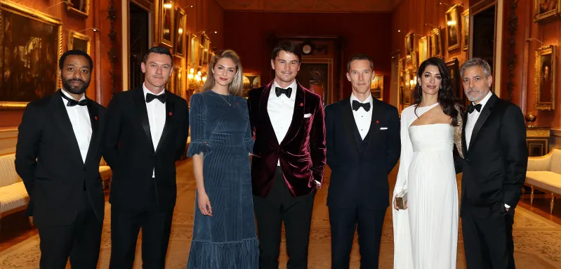 Chiwetel Ejiofor, Luke Evans, Tamsin Egerton, Josh Hartnett, Benedict Cumberbatch, Amal Clooney and George Clooney