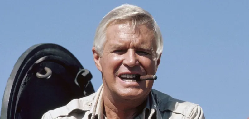 George Peppard in 'The A-Team'