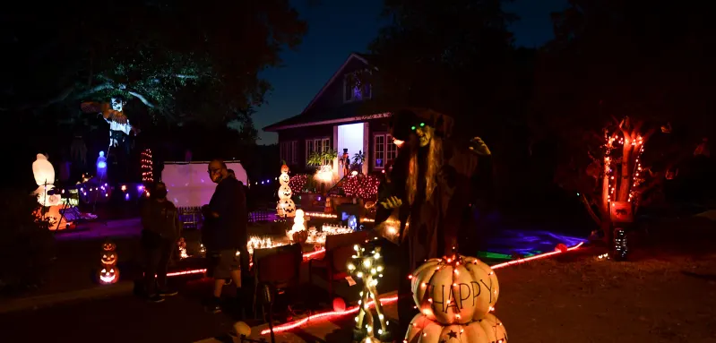 Halloween celebración