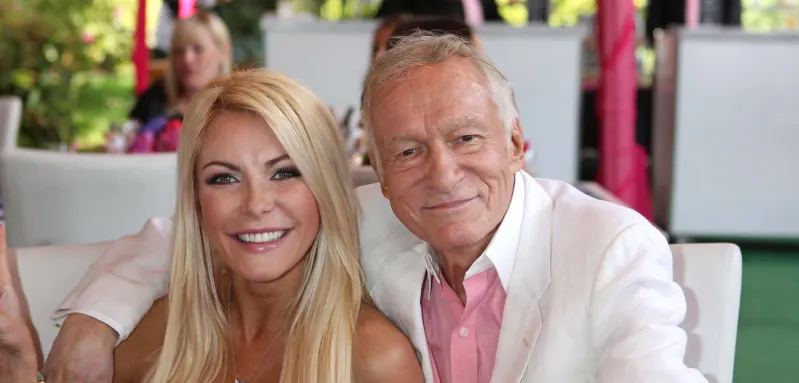 Crystal Hefner and Hugh Hefner