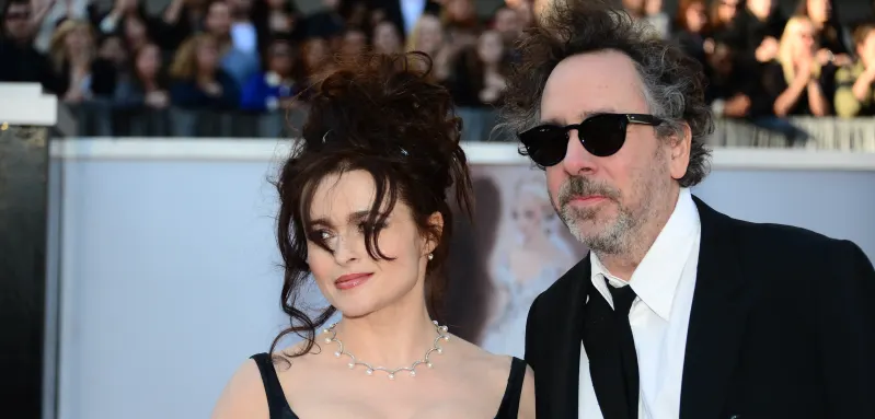 Helena Bonham Carter and Tim Burton