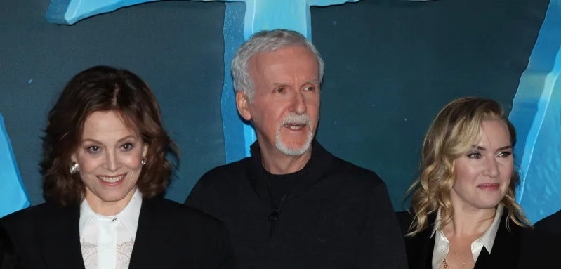 Kate Winslet and James Cameron