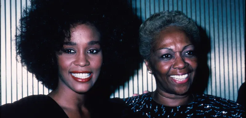 Cissy Houston and Whitney Houston