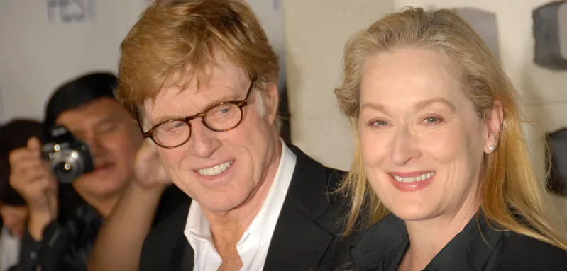 Robert Redford and Meryl Streep