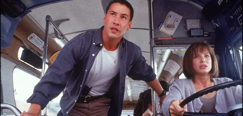 Keanu Reeves & Sandra Bullock