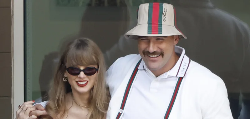 Taylor Swift and Travis Kelce
