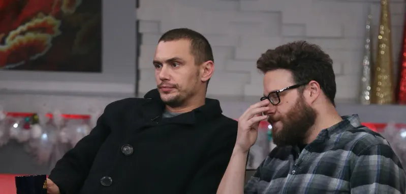 James Franco and Seth Rogen