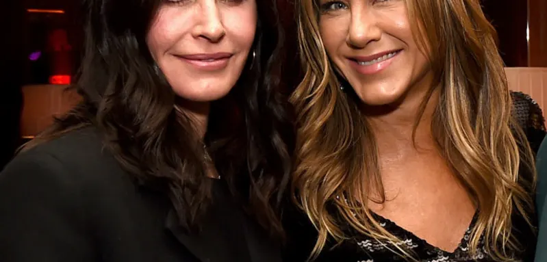 Courtney Cox and Jennifer Aniston