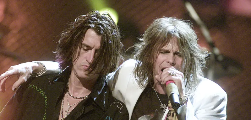 Joe Perry and Steven Tyler