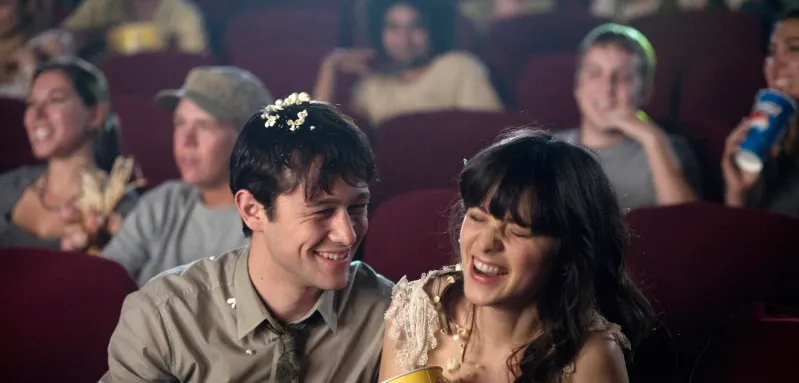 Joseph Gordon-Levitt, Zooey Deschanel in '500 Days Of Summer'