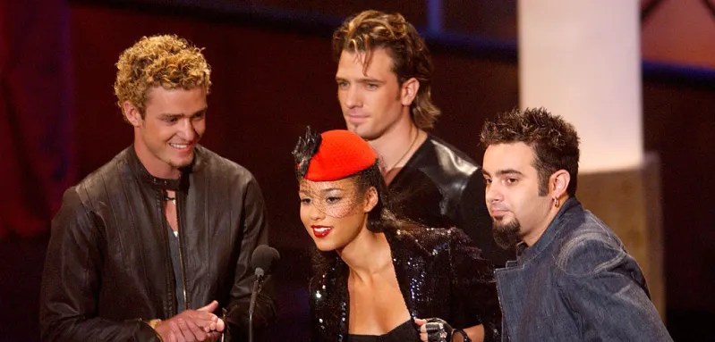 Justin Timberlake and Alicia Keys