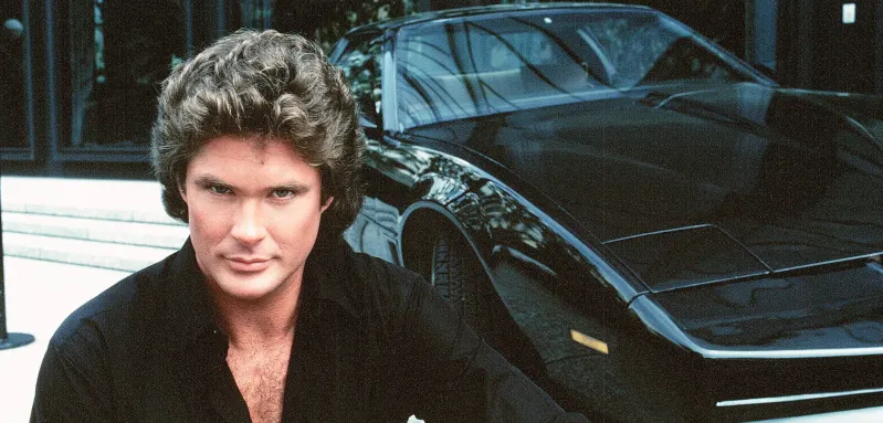 David Hasselhoff in 'Knight Rider'