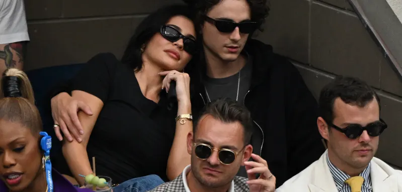 Kylie Jenner and Timothée Chalamet 